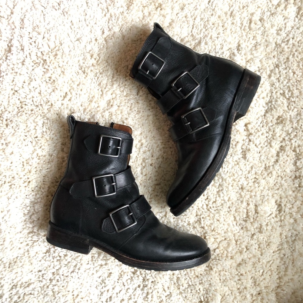 Frye Natalie Triple Buckle